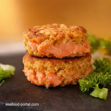 Salmon Cakes with Canned Salmon My Quick Easy Secret Recipe Card
