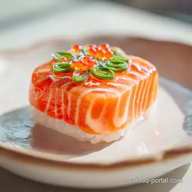 Salmon Sushi Bake Recipe for 6 Servings Recipe Card