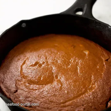 Pin on Delicious Food Salted Caramel Brownie Skillet OMG Recipe Card