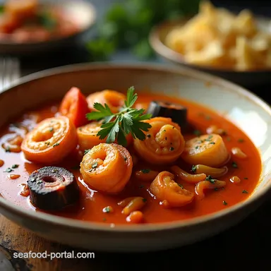San Francisco Soul Classic Cioppino Seafood Stew My Take Recipe Card