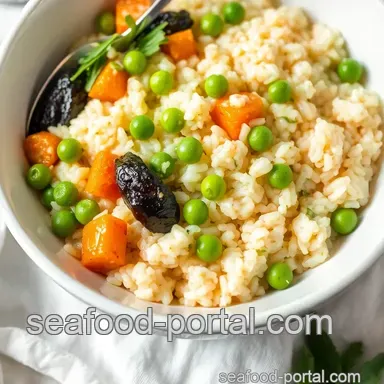 Satisfying Risotto with Arborio Rice & Veggies Recipe Card