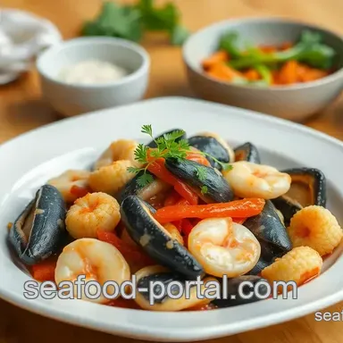 Quick &amp Flavorful Sautéed Seafood Medley with Spicy Kimchi: My Family&#039 s Favorite