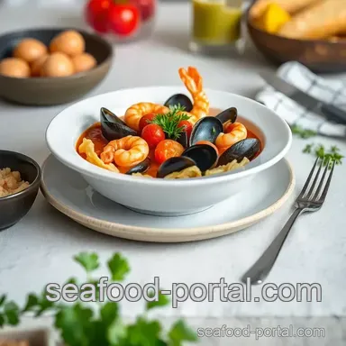 My Go-To Sautéed Shrimp & Mussels in Tomato Sauce: Quick & Flavorful Recipe Card