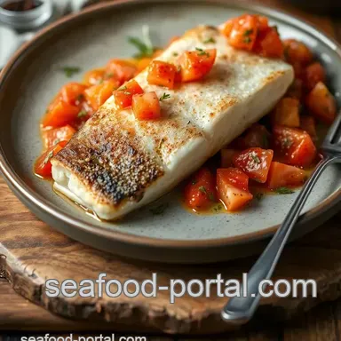 How to Make Pan-Seared Sea Bass with Fresh Tomato Salsa: A Delicious Escape! Recipe Card