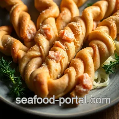 How to Make My Grandmother's Savory Salmon Biscuit Twists Recipe Card