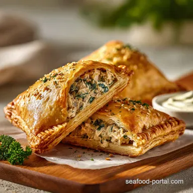 Savory Tuna Hand Pie Recipe: Crispy Baked