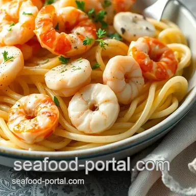 seafood alfredo prinavera: 7 irresistible secrets for ultimate creamy seafood pasta Recipe Card