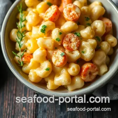 Seafood Mac and Cheese Recipe: Easy, Cheesy Delight for Dinner! Recipe Card