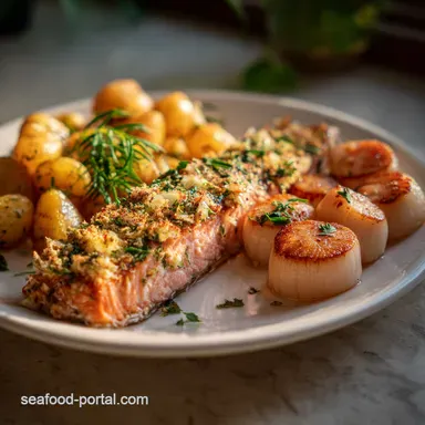 Thanksgiving Seafood Recipes: Best Pescatarian Dinner Recipe Card