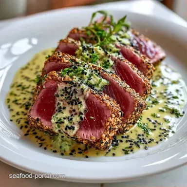 Seared Tuna Wasabi Butter in 22 Minutes Recipe Card
