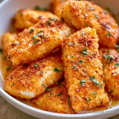Seasoned Cod Fillets for 4 Servings Recipe Card