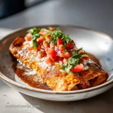 Seafood Enchiladas Recipe With Secret Sauce for 6 Recipe Card