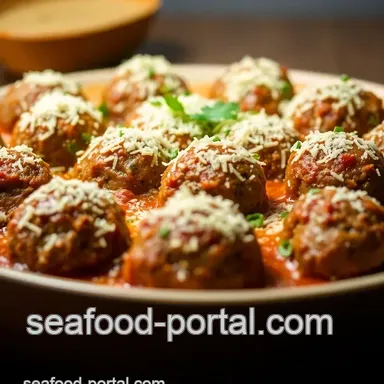 Seriously Good baked meatball recipe: Italian Comfort Food! Recipe Card