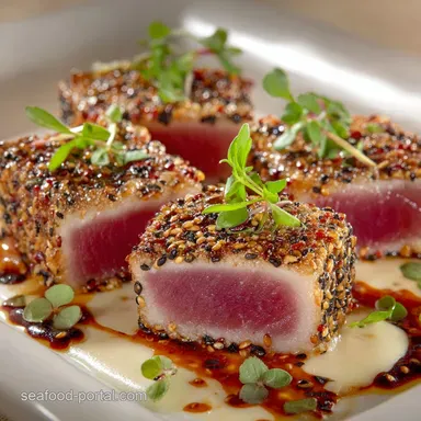 Seared Tuna: Restaurant-Quality Sesame-Crusted Ahi in 5 Minutes