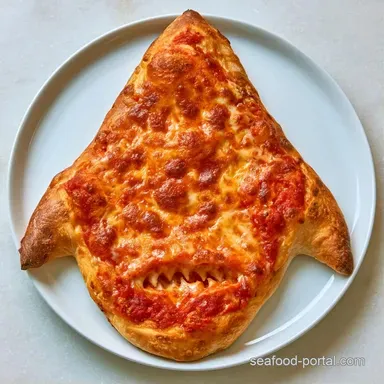 Shark Pizza for Shark Week in 45 Minutes Recipe Card