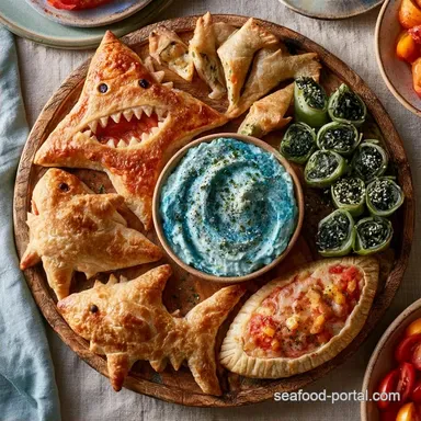 7 Shark Week Party Food Ideas: Boards, Dips & Pizza