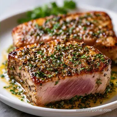 Sheet Pan Baked Tuna in 30 Minutes