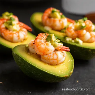 Shrimp Avocado Boats My GoTo Thousand Island Recipe Recipe Card