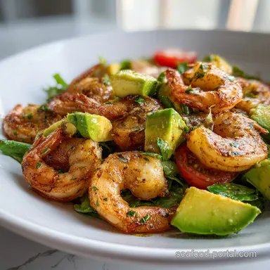 Healthy Shrimp Avocado Salad in 20 Minutes