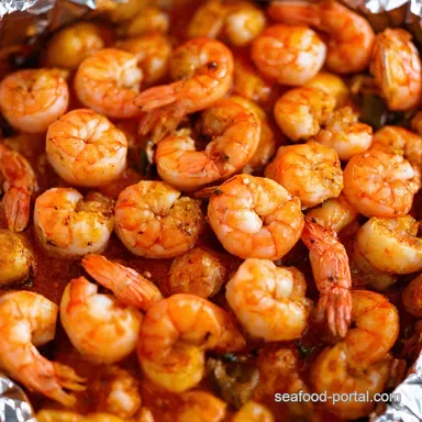 Easy Shrimp Boil Foil Packets No Mess All Flavor Recipe Card