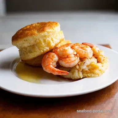 Shrimp Crab Biscuit Melts Seaside Comfort Sorted Recipe Card