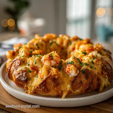 Shrimp Crab Crescent Ring: Oven-Only Creamy
