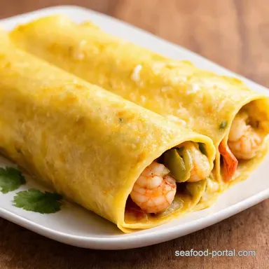Creamy Shrimp Enchiladas Recipe Youll LOVE Poblano Perfection Recipe Card
