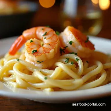 Creamy Shrimp Fettuccine Alfredo My Weeknight Winner Recipe Card