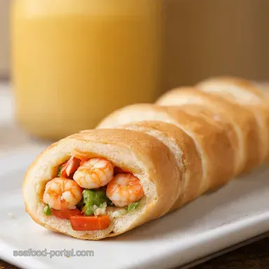 Shrimp Salad Hot Dog Rolls: A Gourmet Twist! Recipe Card