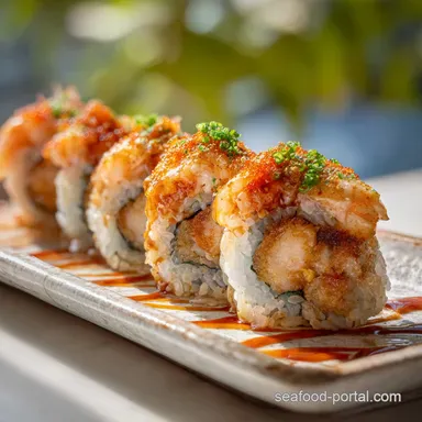 Shrimp Tempura Roll Recipe in 40 Minutes Recipe Card