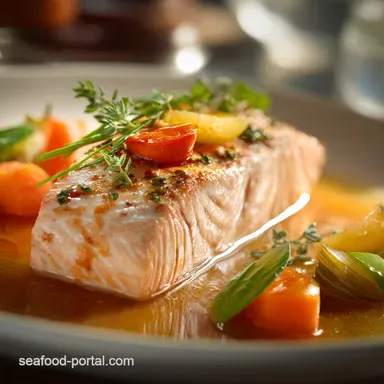 Poached Salmon: The Secret to Silky, Healthy Fish in 25 Minutes Recipe Card