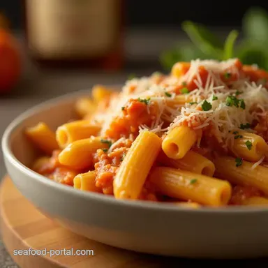 The Sunday Supper Shortcut Simple Baked Rigatoni Recipe Recipe Card