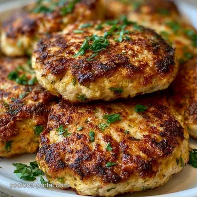 Simple Pantry Tuna Cakes in 20 Minutes Recipe Card