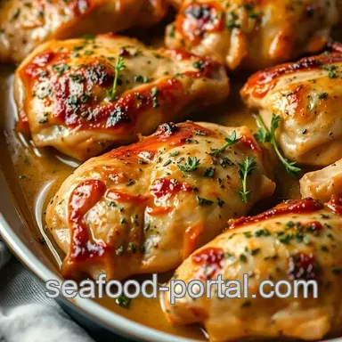 Simply Succulent Baked Chicken: Easy Herb-Glazed Family Favourite Recipe Card
