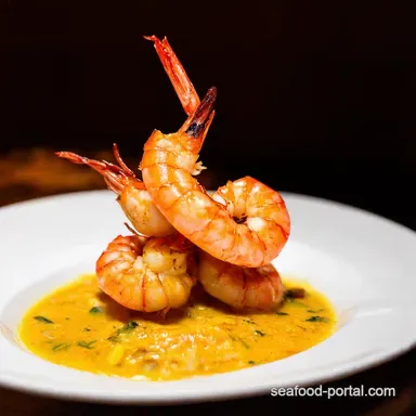 Marketmans Sizzling Gambas al Ajillo Colossal Prawns Perfection Recipe Card