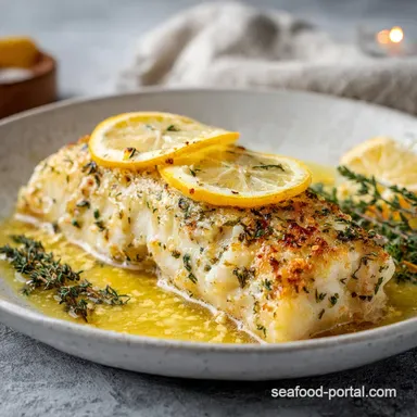 Orange Roughy Fish with Smoked Garlic Butter in 20 Minutes