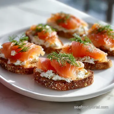 Smoked Salmon Recipe with Cream Cheese in 10 Minutes Recipe Card