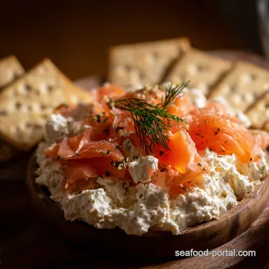 Easy Smoked Salmon Dip Recipe Horseradish Kick Recipe Card