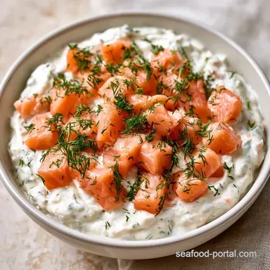 Smoked Salmon Spread Recipe with Dill Recipe Card