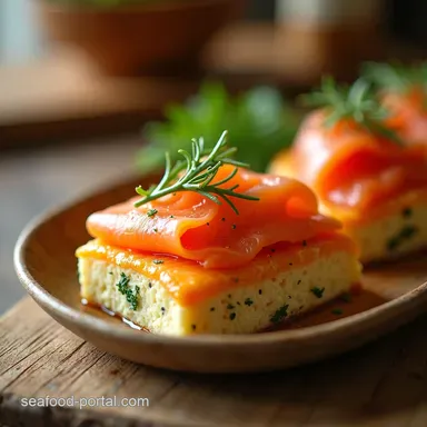 Smoked Salmon Terrine Recipe Easy Elegant Appetizer Recipe Card