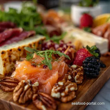 Seafood Charcuterie: Elegant Coastal Board Recipe Recipe Card