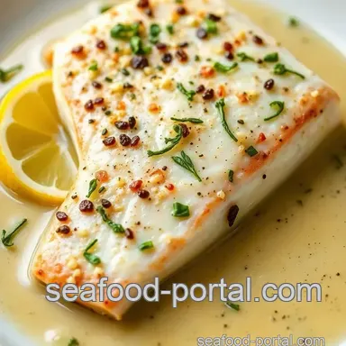 Sous Vide Sea Bass with Delicious Herb Butter Recipe Card