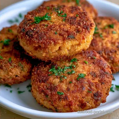 Fried Tuna Patties in 22 Minutes