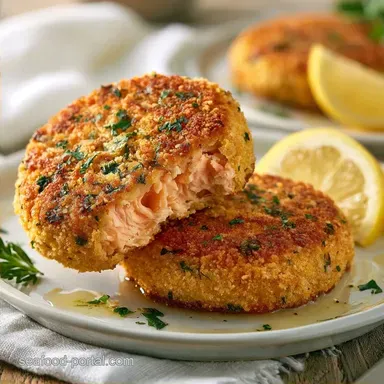Southern Salmon Patties in 20 Minutes