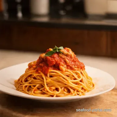 Spaghetti Napolitana My Familys Simple Sunday Sauce Recipe Card