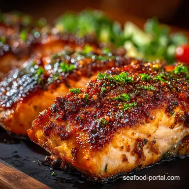 Juicy Baked Salmon Ready In 15 Min Lemon Garlic Magic Recipe Card