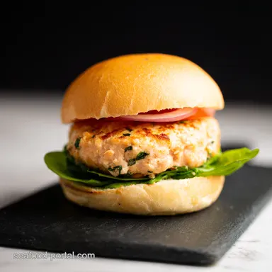 Speedy Salmon burger recipe Ready in 20 Minutes Recipe Card
