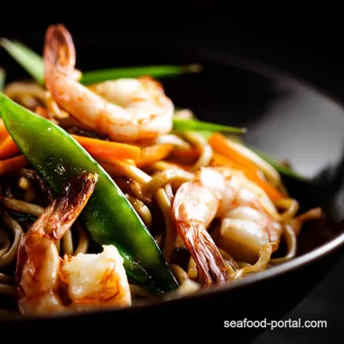 Speedy Shrimp Lo Mein: Takeout Taste, Home-Cooked Ease Recipe Card
