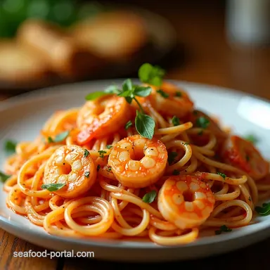 Speedy Shrimp pasta recipe easy Tomato Bliss in 20 Recipe Card