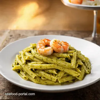 Speedy Shrimp Pesto Pasta: Ready in 30! | My Go-To Recipe Recipe Card